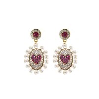 Boucles d'oreilles Rue des Mille Femme GALACTICA in Argent Zircone ORZ-013 M5 AU - ORZ-013 M5 AU